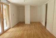 Jetzt einziehen - 2-Zimmer-Wohnung mit Eigengarten, Bad mit Fenster, großes Schlafzimmer - Provisionsfrei für Käufer:innen!