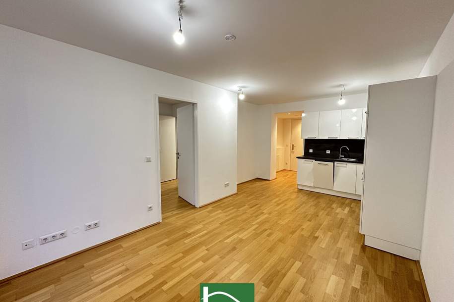 Moderne 2-Zimmer-Wohnung mit Balkon in zentraler Lage bei FAC-Platz, nur wenige Minuten von der S-Bahnstation Jedlersdorf entfernt – Verfügbar ab Juli!, Wohnung-miete, 820,64,€, 1210 Wien 21., Floridsdorf