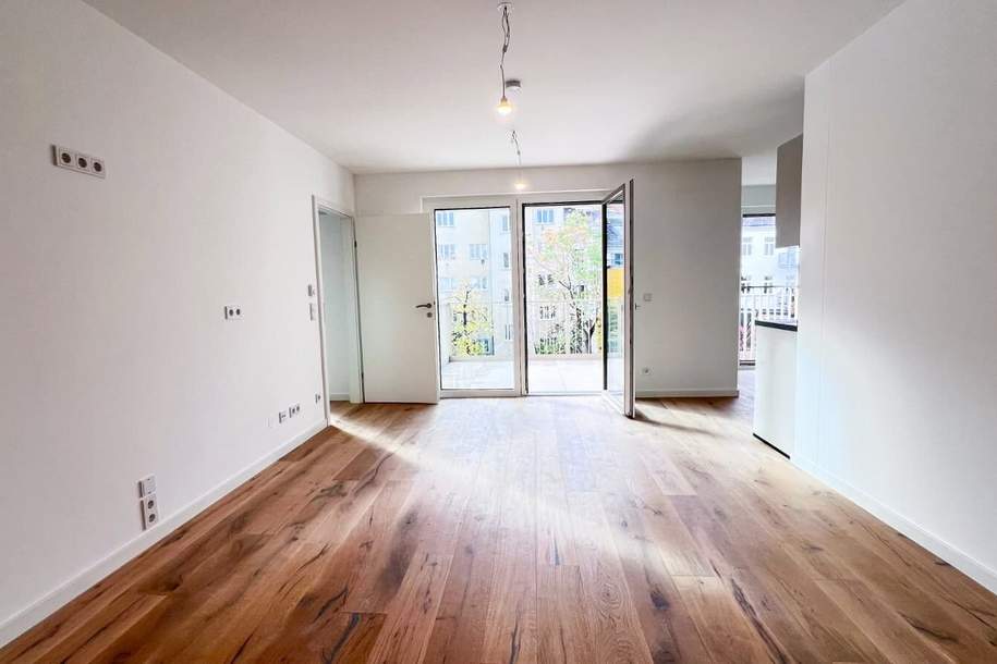 ERSTBEZUG HERNALS - PERFEKT AUFGETEILTE 2-ZIMMER-WOHNUNG MIT SONNIGEM BALKON, Wohnung-miete, 999,00,€, 1170 Wien 17., Hernals