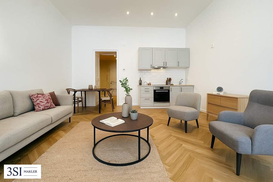 Exklusive sanierte Wohnung nahe Kutschkermarkt – Hochwertige Ausstattung, Wohnung-kauf, 360.000,€, 1180 Wien 18., Währing