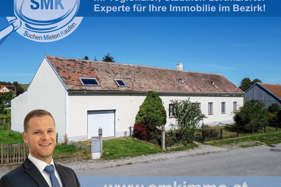 Sanierungsbedürftiges Wohnhaus in dörflicher Idylle!, Haus-kauf, 119.000,€, 3720 Hollabrunn