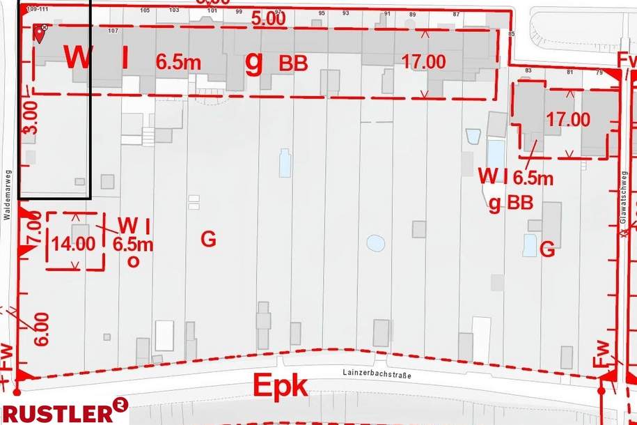 Verwunschenes südseitiges Eck-Grundstück mit Altbestand, Grund und Boden-kauf, 890.000,€, 1130 Wien 13., Hietzing