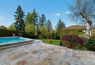 ARCHITEKTENVILLA MIT POOL AM LAINZER TIERGARTEN – AUSSERGEWÖHNLICHE ARCHITEKTUR IN EXKLUSIVER GRÜNLAGE | ZELLMANN IMMOBILIEN