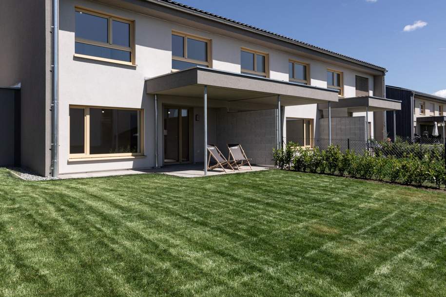 ***Besichtigungstag, Freitag, 16. Oktober 2026 von 13:30 - 15:30 Uhr*** Modernes Plus-Energie-Reihenhaus in Massivholzbauweise, Haus-kauf, 425.000,€, 4731 Eferding