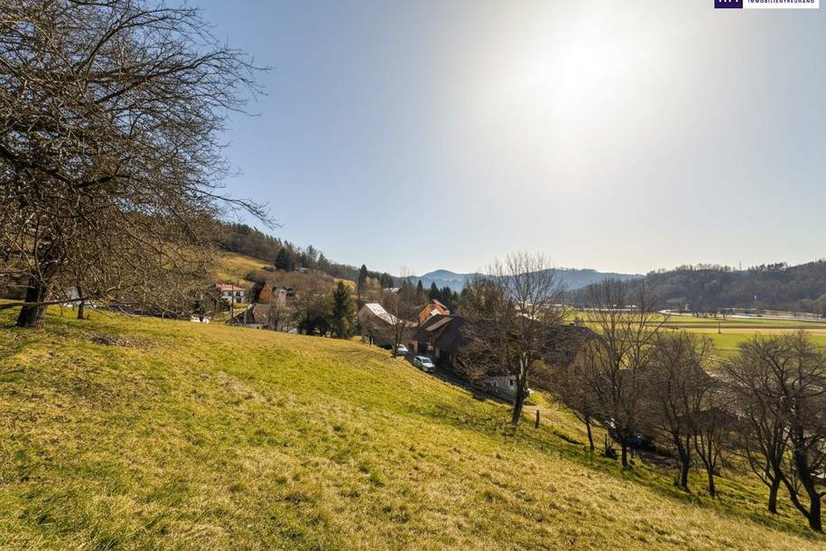 WOW! Einzigartiges Baugrundstück in Prenning bei Deutschfeistritz – 3.700 m², aufteilbar in 7 Parzellen, Grund und Boden-kauf, 370.000,€, 8121 Graz-Umgebung