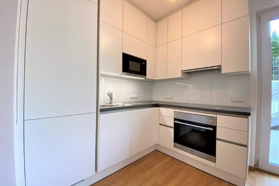 Super-schicke Neubauwohnung direkt am Hunyadi Schlosspark, Wohnung-miete, 1.175,00,€, 2344 Mödling