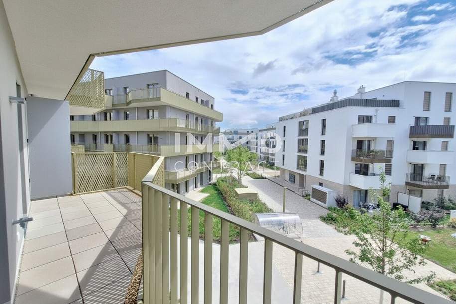 Durchdachte 2-Zimmer-Balkonwohnung im Grünen – provisionsfrei!, Wohnung-kauf, 270.000,€, 1210 Wien 22., Donaustadt