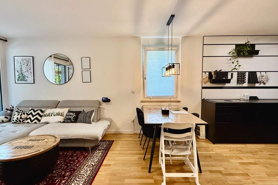 4-Zimmer-Gartenwohnung mit 100 m² Eigengarten und 25 m² Terrasse, Wohnung-miete, 2.500,00,€, 1110 Wien 11., Simmering