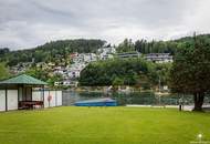 Wohnen wie eine Weltmeisterin. Miete. Traumhafte Maisonette-Wohnung direkt am Millstätter See. Privatstrand.
