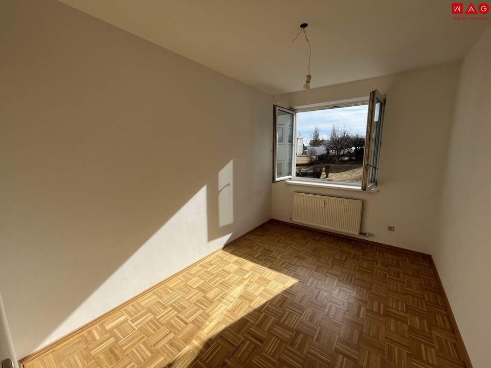 Familien-Wohn(t)raum mit 2 Kinderzimmern! Naturnahe Toplage mit sonnigem Balkon in ruhiger Freistädter Stadtrandlage!