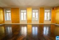 Prachtvolle Altbauwohnung in Wiener Bestlage mit Blick auf die französische Botschaft
