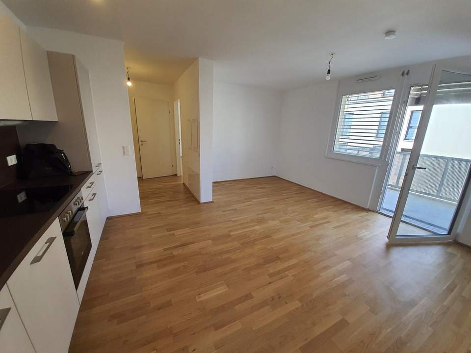 Q11 Leben in Simmering - Balkonwohnung mit 2 Zimmern und Deckenkühlung!