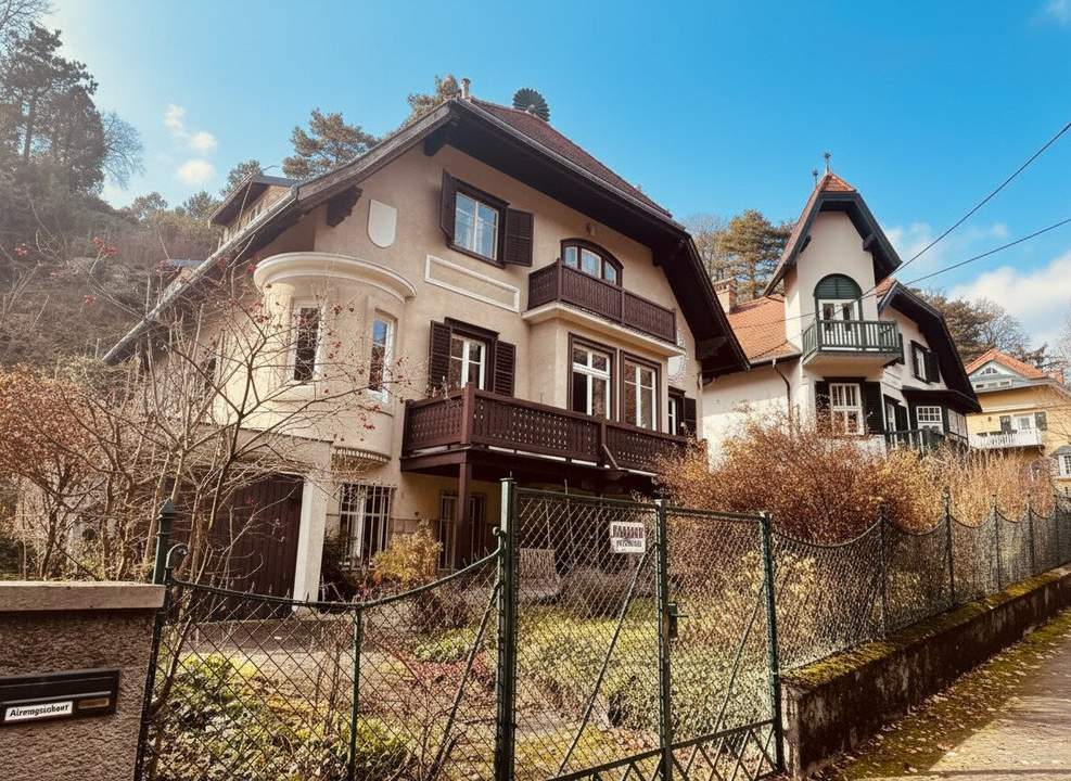 Jagdvilla aus 1910 - vollrenoviert - Top Ruhelage -10 Minuten zu Fuß in die Innenstadt von Baden