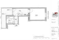 € 1850,- pro Quadratmeter - unbefristet vermietete Einraumwohnung inkl. Loggia!