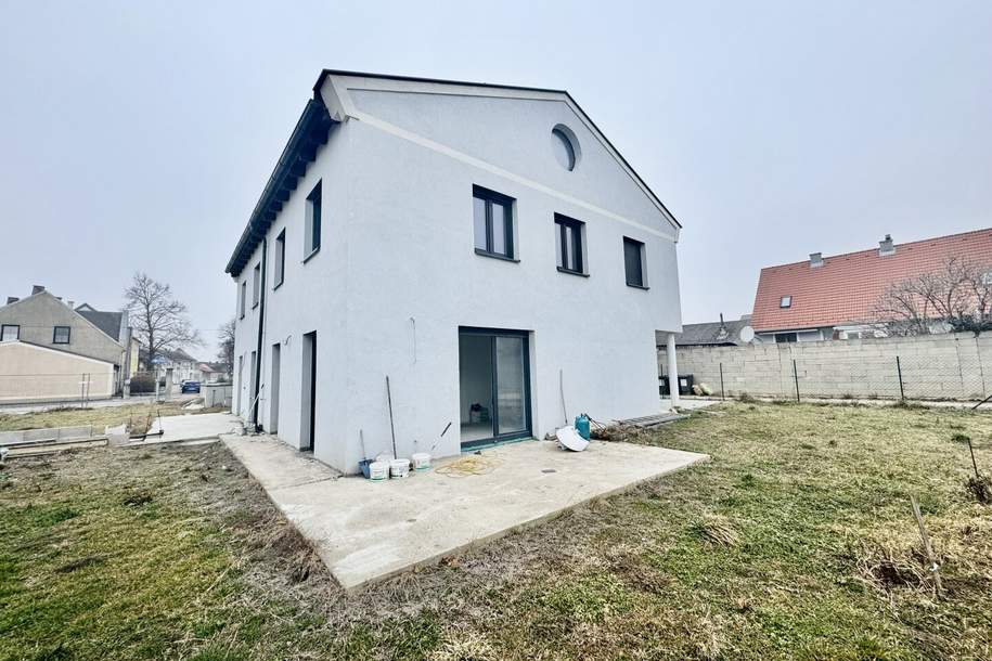 DOPPELHAUSHÄLFTE BAUJAHR 2025 IN LASSEE, Haus-kauf, 319.000,€, 2291 Gänserndorf