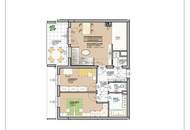 Hochwertige 3-Zimmer Wohnung im Markhof nahe S-Bahn mit perfektem Grundriss und großer Loggia!