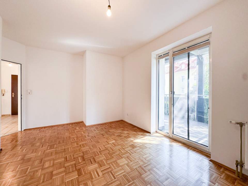 +++Balkon mit Gartenblick+++ 2,5-Zimmer-Wohnung in super Lage nahe der Mur
