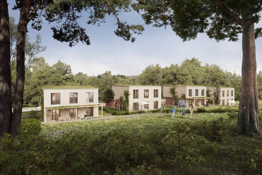 SAGENHAFT - Nachhaltige Massivholz-Einfamilienhäuser, Haus-kauf, 600.000,€, 3002 Sankt Pölten(Land)