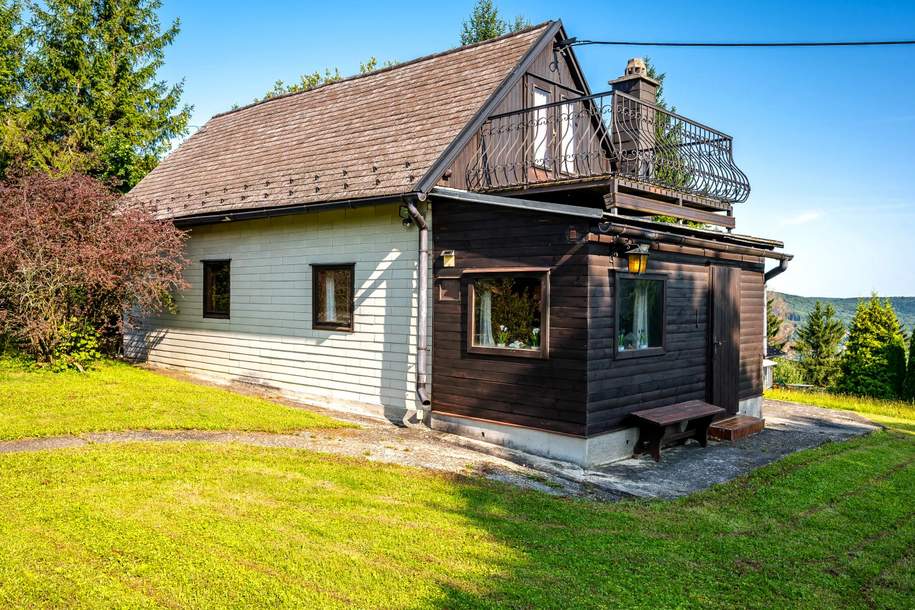 Idylle pur mitten im Wienerwald: Sommerhaus mit Fernblick! (DAVE), Haus-kauf, 499.000,€, 1140 Wien 14., Penzing