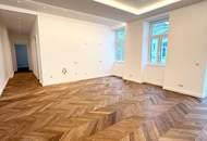 Luxuriöse Altbauwohnung mit zwei Balkonen in Toplage des 3. Bezirks