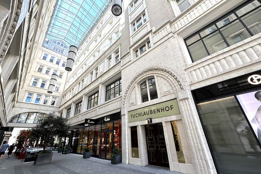 ⭐ 1010! Bürofläche in absoluter Toplage direkt am Tuchlauben!, Gewerbeobjekt-miete, 11.880,74,€, 1010 Wien 1., Innere Stadt