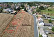 Großes Baugrundstück ca 3.006 m² in 7540 Krottendorf bei Güssing - Ihr Traum vom Eigenheim - ohne Bauzwang!