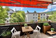 Klagenfurt - Waidmannsdorf: großzügige 4-ZI Wohnung mit Balkon & Garagenstellplatz in UNI-Nähe