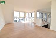 Über den Wolken - Herrschaftliches DG-Penthouse auf 2 Ebenen mit großer Dachterrasse und Weitblick im begehrten 18.Bezirk inkl. 2 Stellplätze!