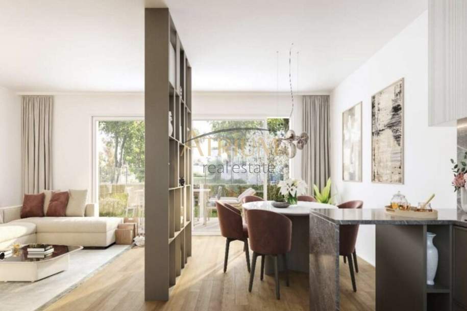 Reihenmittelhaus mit 5 Zimmer, Garten, 2 Terrassen – Erstbezug!, Haus-kauf, 780.000,€, 1210 Wien 21., Floridsdorf