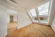 STOCK IM WEG - "Licht. Raum. Luxus. - 5 Zimmer Dacherstbezug mit Gartenblick, Südterrasse &amp; Garage"