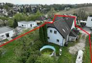 Haus mit großem Garten und Traumblick über die Donau