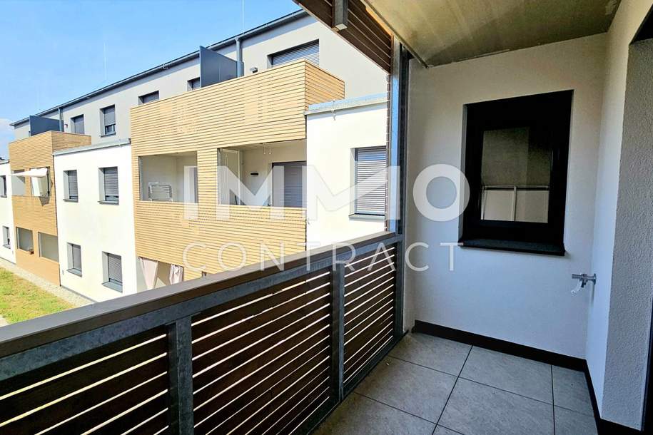 Attraktive Anlagewohnung in neuem Wohnensemble: Moderne, großzügige 1-Zimmer-Wohnung mit Tiefgarage, Wohnung-kauf, 169.753,€, 2700 Wiener Neustadt(Stadt)