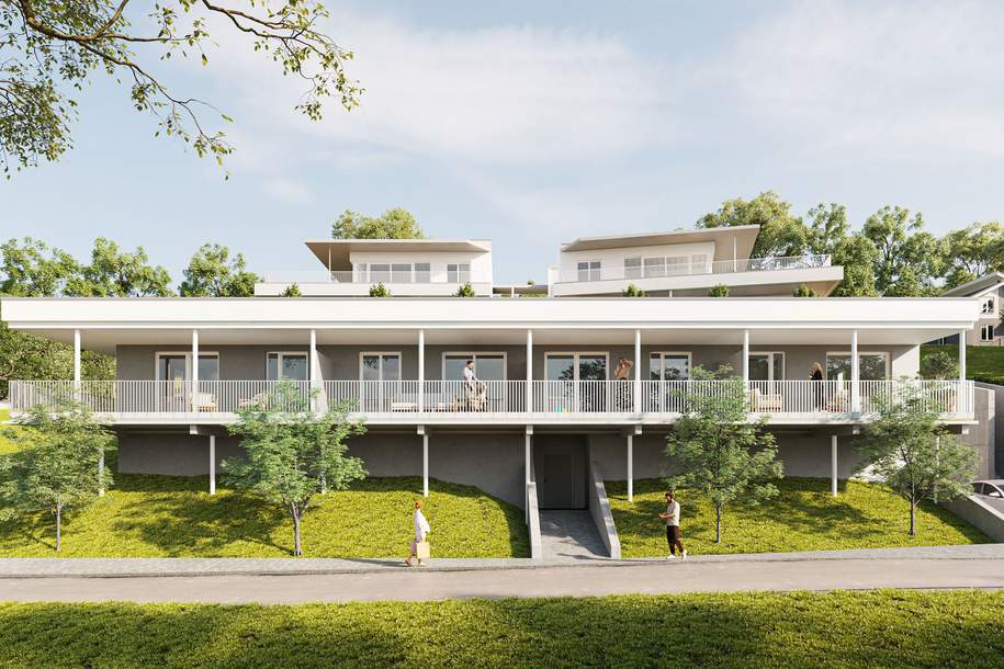 Neubauprojekt! Moderne Garconniere mit getrennter Küche und großem Garten! Direkt vom Bauträger!, Wohnung-kauf, 368.000,€, 9220 Villach Land