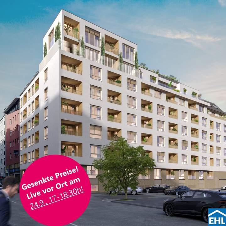 Bezugsfertig und sofort beziehbar: Investieren Sie mit MAJA im aufstrebenden Sonnwendviertel von Wien!