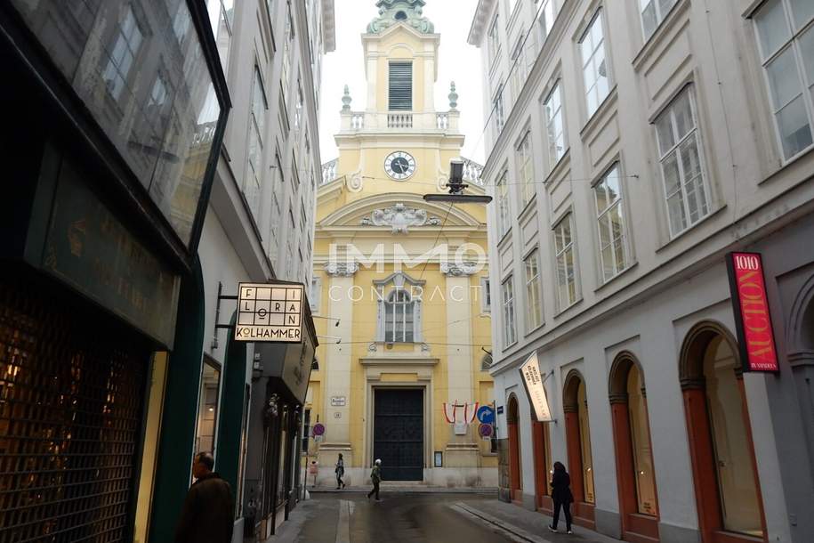 3-Zimmer-Wohnung zwischen Spiegelgasse und Dorotheergasse, Wohnung-miete, 2.600,00,€, 1010 Wien 1., Innere Stadt