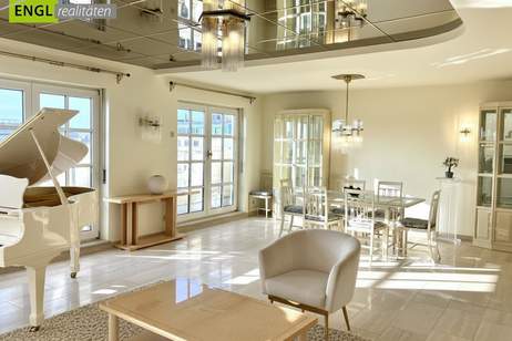 Beste Adresse! Helle Maisonette Wohnung mit Balkon, Wintergarten und Terrasse mit Blick zum Stephansdom, Wohnung-miete, 3.700,00,€, 1010 Wien 1., Innere Stadt