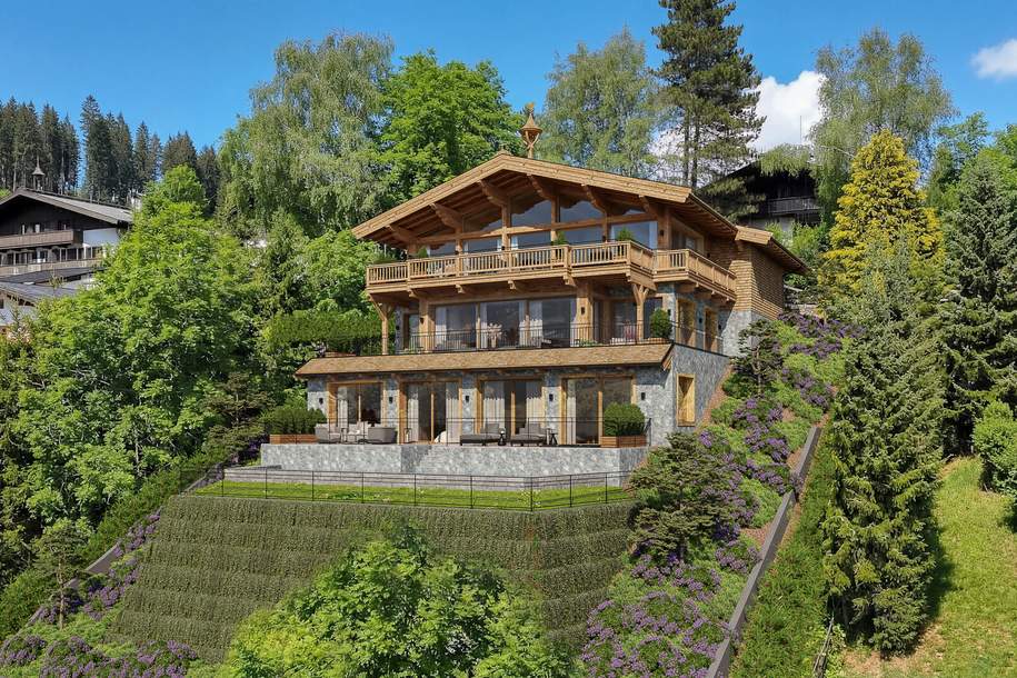 Luxusvilla in einzigartiger Toplage am Lebenberg, Haus-kauf, 6370 Kitzbühel