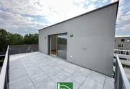 Gotthelf Living - Klimatisierte Erstbezugs-Dachgeschosswohnung nahe U2 Aspernstraße mit großer Terrasse und Schrankraum - PROVISIONSFREI! Lift bis in die Wohnung!