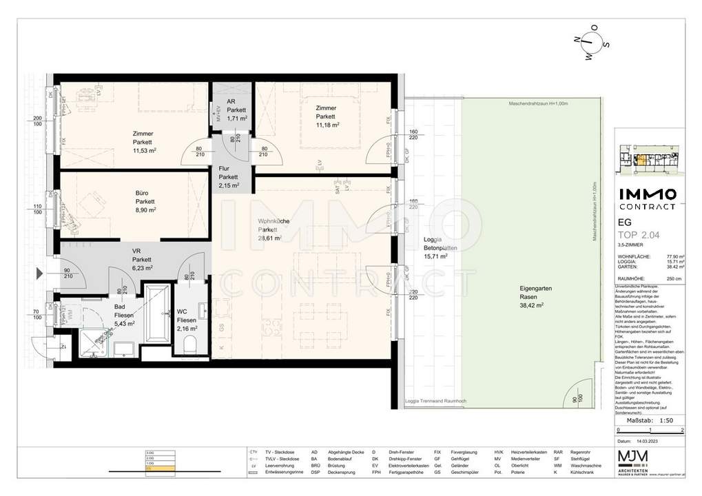Stock2Live Exklusive Wohneinheiten 42qm - 120qm in Stockerau! _fußläufig zu Schule und Bahnhof!