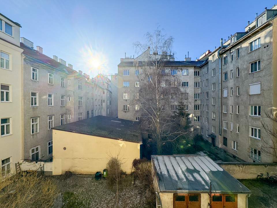 Helle, gut gepflegte Altbauwohnung Nähe Augarten