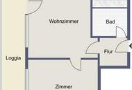 Möblierte 2-Zimmer-Wohnung in Schüttdorf