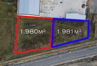 2000-4000 m2 Bauland im Gewerbegebiet Himberg