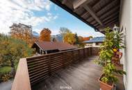 Wohnen über zwei Ebenen mit beeindruckendem Bergpanorama