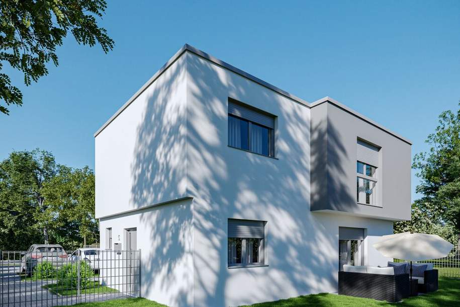 NEUBAU MIT KELLER! 160m² NFL. WIENERBERGER ZIEGEL! PROVISIONSFREI für den Käufer., Haus-kauf, 739.900,€, 1210 Wien 21., Floridsdorf