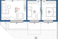 Südseitige Gartenwohnung mit 3 Zimmer und U3 Anbindung