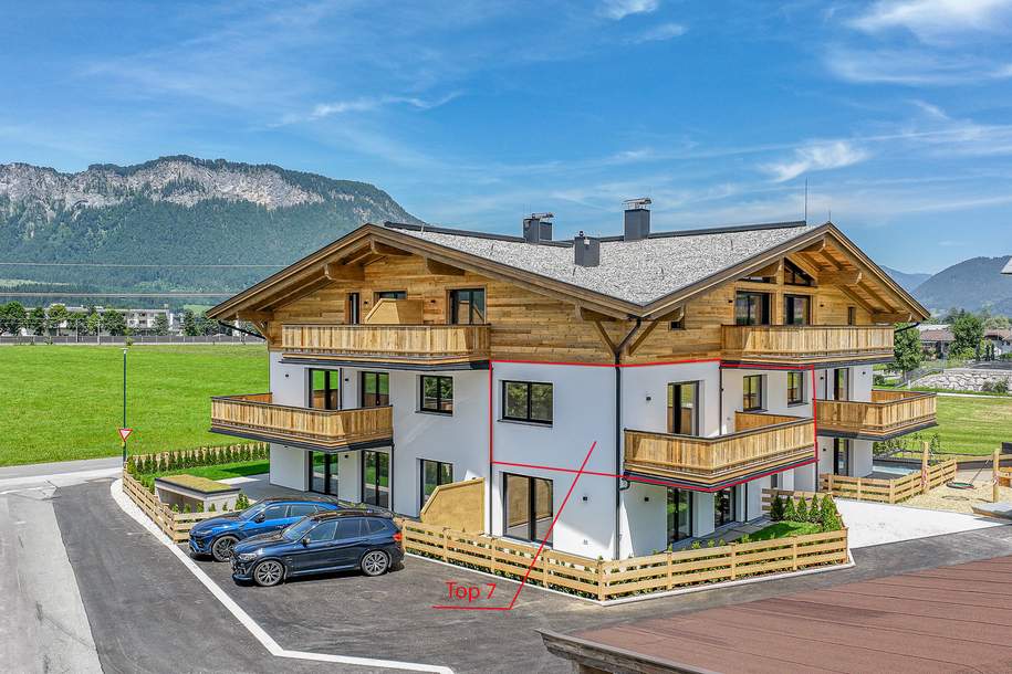 Neubauprojekt mit 10 exklusiven Wohnungen - Top 7, Wohnung-kauf, 761.460,€, 6380 Kitzbühel