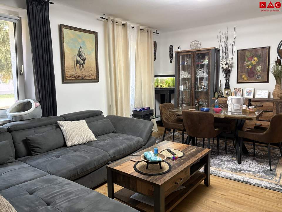 Genießen Sie mit Ihrer Familie ein einmaliges Wohlfühlumfeld in grüner und dennoch urbaner Lage! 2 Kinderzimmer, schöner Schnitt, freundlich und hell!