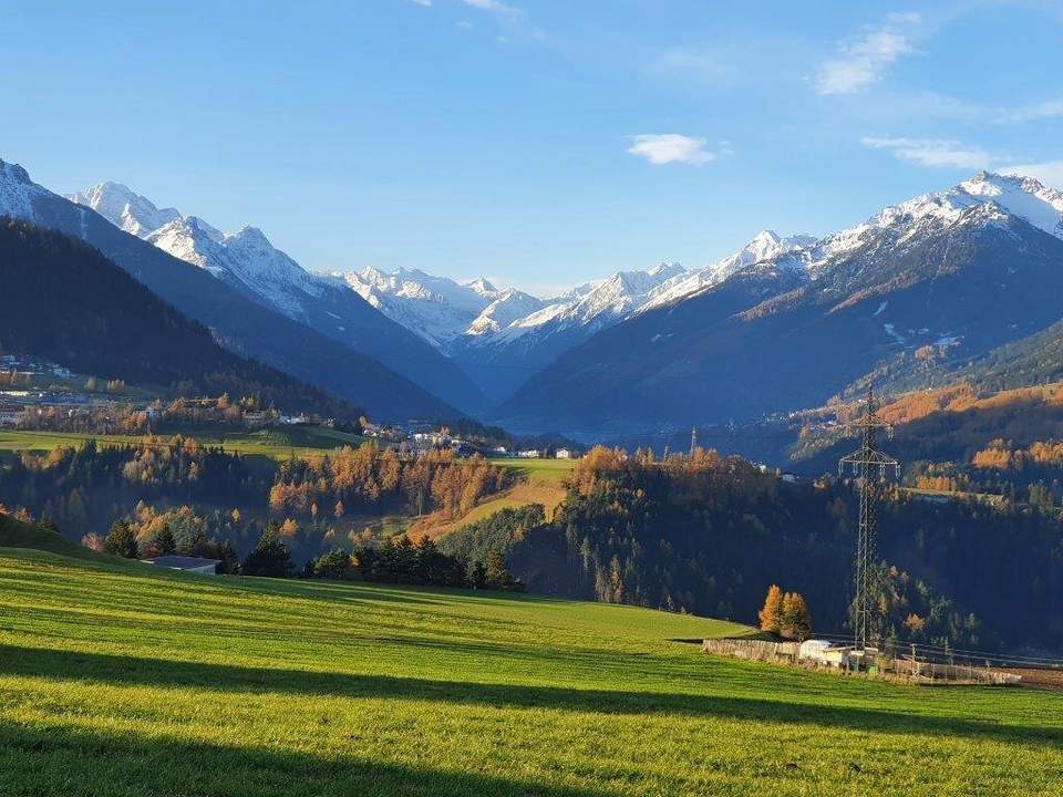 Baugrundstück mit beeindruckendem Gletscherblick in Patsch