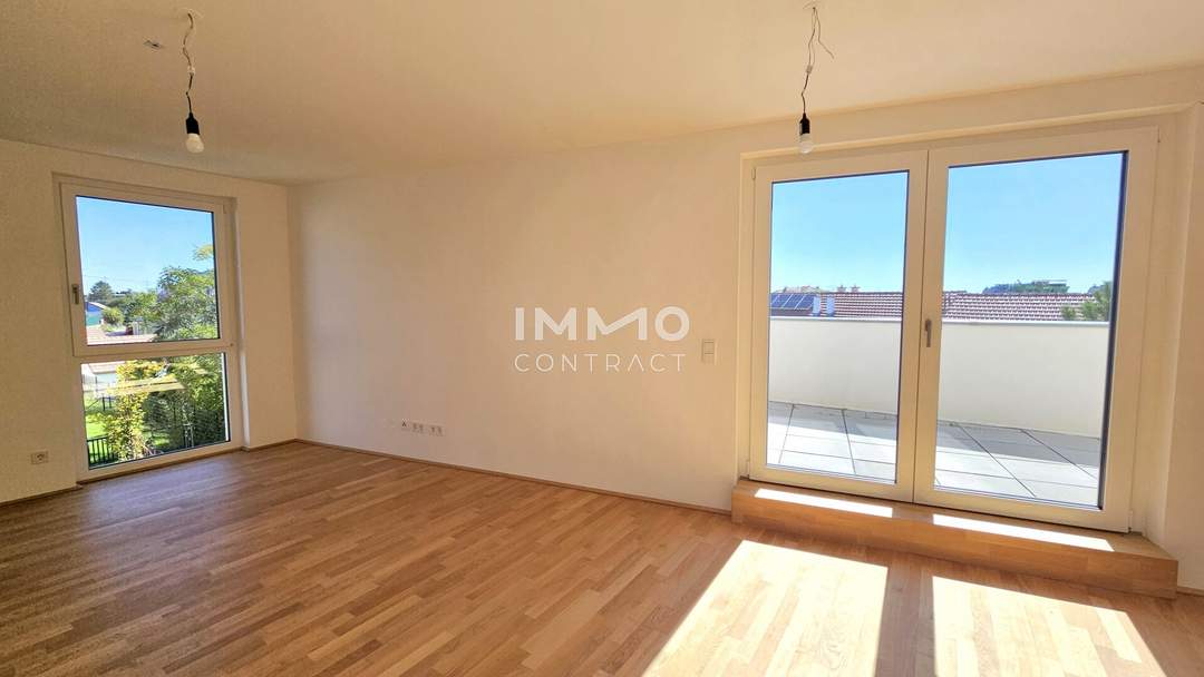 Stylische, großzügige 2-Zimmer-Dachgeschoss-Wohnung mit 23 m2 Südterrasse - Provisionsfrei!