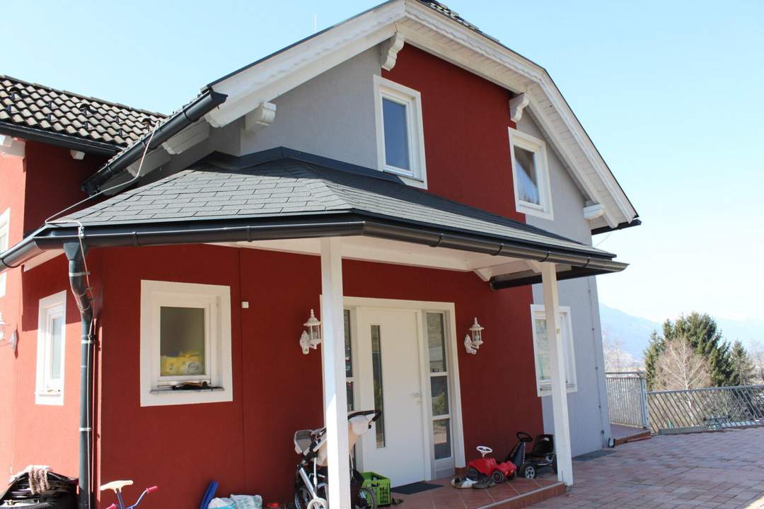 Wohnhaus mit Panoramablick &amp; Entwicklungspotenzial nahe Spittal an der Drau – sonnige Ruhelage